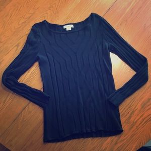 Liz Claiborne black sweater